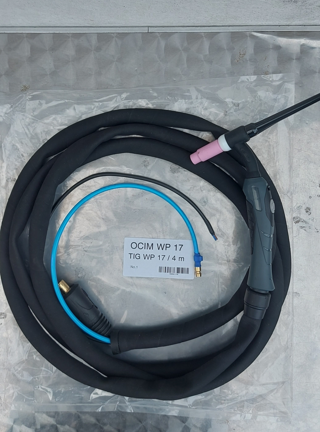 TIG VAZDUŠNI FLEKSI HF GORIONIK WP17F/4m TIG VAZDUŠNI FLEKSI HF GORIONIK WP17F/4m OCIM